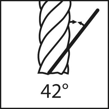 Hladicí fréza z masivn. tvrdokovu 12,0mm Z6 Signum Typ H v.n. krátká G-Mold 65 F GÜHRING - obrázek
